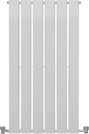 MonsterShop Designer Flat Panel Radiators Gloss White 1600mm x 420mm