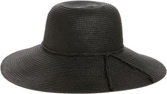 Nordstrom Packable Floppy Sun Hat in Black at Nordstrom