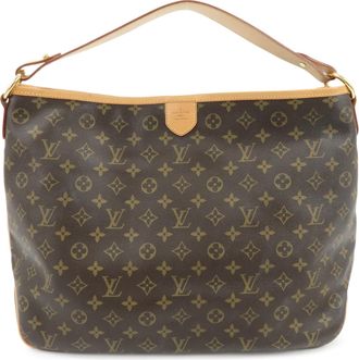 Louis Vuitton Delightful Monogram Canvas Brown Canvas Handbag (Pre-Owned)