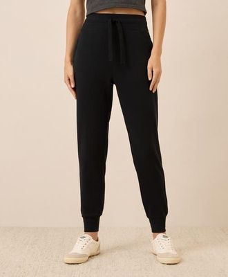 Pact Organic Cotton CloudKnit Jogger in Black at Nordstrom, Size X-Small