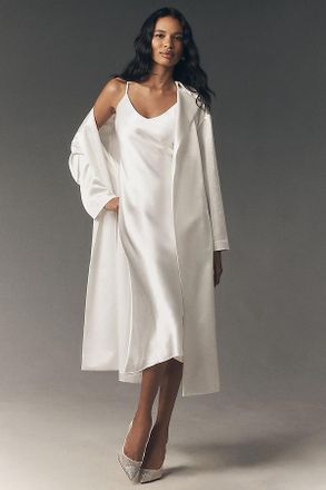 Mare Mare Satin Jacket & Maxi Dress Set