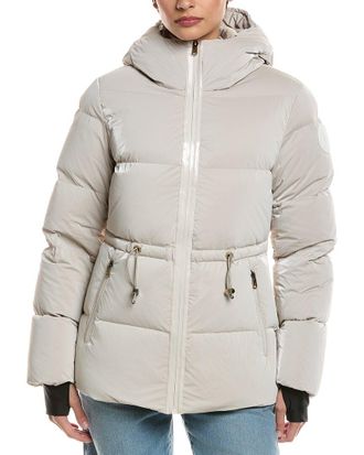 Scotch & Soda Enola Mid-Length Channel Quilted Jacket