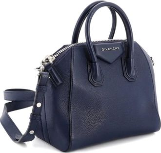 Givenchy Antigona Bag Leather Mini crossbody bag - Blauw