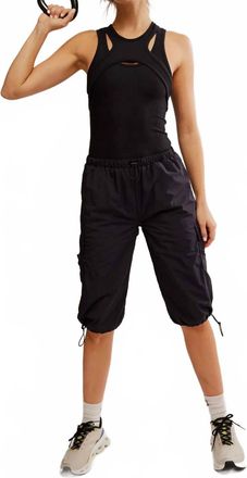 Free People Womens Break It Down Onesie In Black