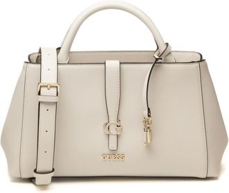 Guess Tassen, Dames, Wit, ONE Size, Carrie Girlfriend Satchel