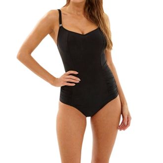 Panache Underwire Balconnet One Piece Swimsuit - J-Cup In Black