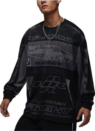 Nike Jordan Air Jordan MVP Graphic Sweatshirt Asia Sizing Black Grey FV7240-010