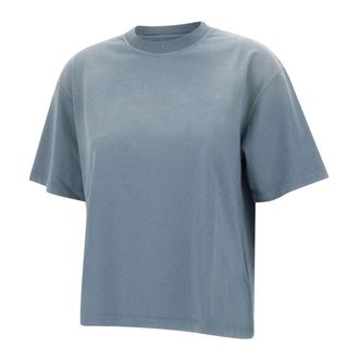 Golden Goose Boxi T-shirt - female - Golden Goose - T-Shirts - Blue - XS - Tops