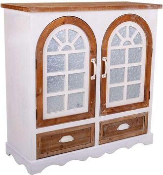 Wanderlust Deco Wanderlust Deco - Aparador De Madera Blanco 90x35x90