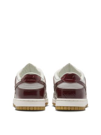 Nike Mens Dunk Low Lx Red Croc Sneakers Multiple Colors Shoes >