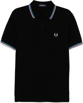 Fred Perry Polo con colletto a punta - Nero
