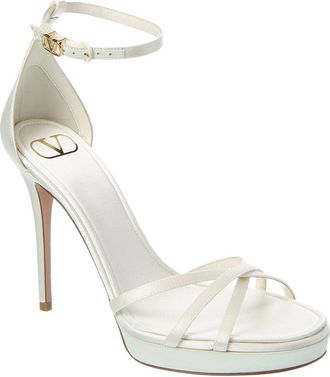 Valentino Vlogo 120 Satin Sandal