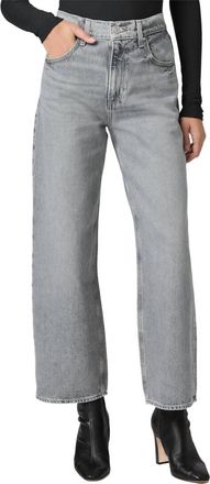 Paige Cameron Ankle Jeans In Grey Isles