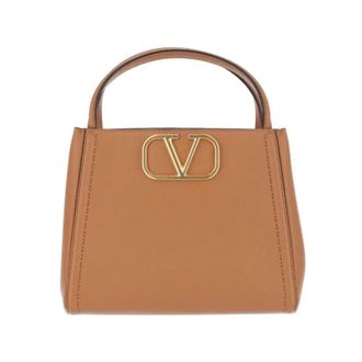 Valentino Garavani Vsling Medium Handbag - female - Valentino Garavani - Handbags - Brown - ONE SIZE - Bags