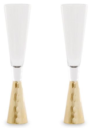 Fifty Five South Edles Champagnerglas Set Astrid 200 ml, 2 St&uuml;ck