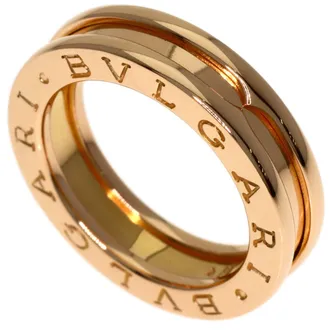Bulgari Pink Gold (18K) Band Ring (Pre-Owned)