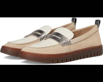 Vionic Womens Uptown Loafer In Beige Multi