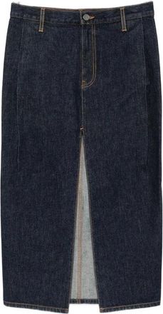 Khaite Denim Rok - Dames - Spijkerrokken - Blauw - W27 - Denim - Rokken