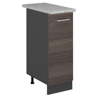 Vicco Armario De Farmacia R-line, Gris Noble, 30 Cm Et M&aacute;rmol