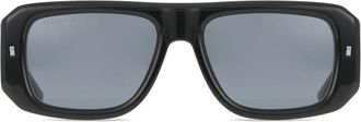 Dsquared2 D2 0107/S OIT/IR Mens Sunglasses Black Size 54