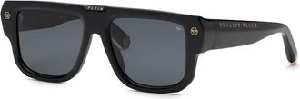 Philipp Plein SPP179 0700 Mens Sunglasses Black Size 55