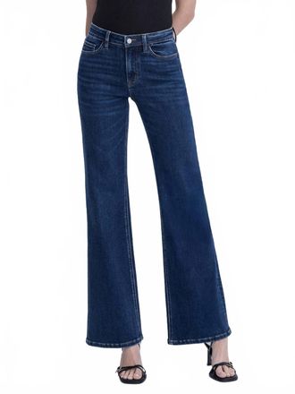 Flying Monkey High Rise Vintage Flare Jean In Lingering