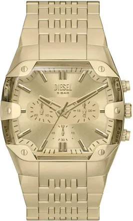 Diesel Spiked Cushion Bracelet Watch in Gold at Nordstrom