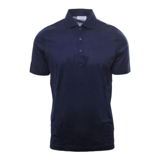 Gran Sasso Polo - Heren - Tops - Blauw - Maat: M Katoen