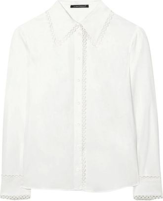 Luisa Cerano Dames, Blouses & Shirts, Wit, Maat: L Katoen