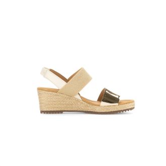 Gabor Womens 42.034 Wedge Heels In Off White