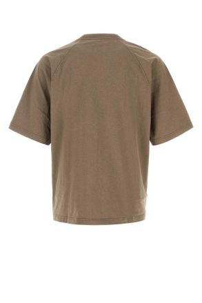 Diesel Mens Mud Cotton Blend T-Jussi T-Shirt 7eta Exterior: Hemp