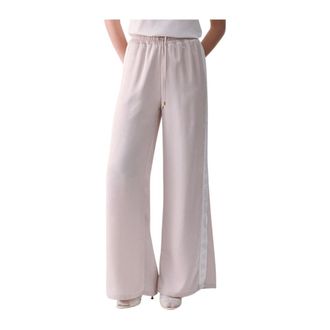 Liu Jo Wide Trousers - female - Liu Jo - Wide Trousers - Beige - XS - Trousers