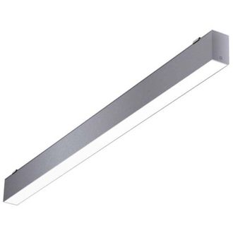 Leds - C4 Ledsc4 Infinite - Plaf&oacute;n De Techo Led 39.6w Y 2875lm Con Luz C&aacute;lida 3000k. Di&aacute;metro 5cm. Estructura De Aluminio. Uso Interior Ip40. Color Gris