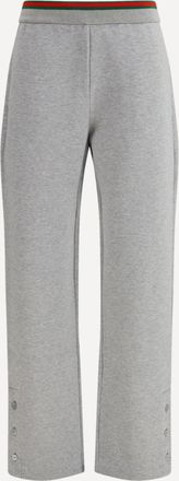 Gucci Pantaloni leisure in jersey di cotone Woman XS