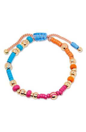Brook & York Cove Beaded Bracelet in Gold/Multi at Nordstrom