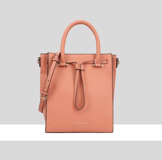 Paul Costelloe Womens Flumendosa Leather Multi Way Bag - Orange - One Size