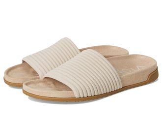 Vionic Evie Knit Womens Sandals Cream : 8.5 W, Synthetic