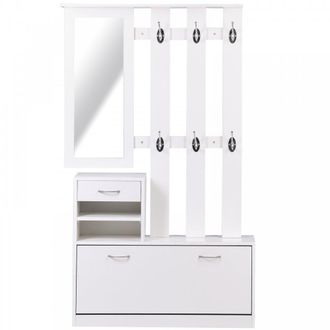 HOMCOM HOMCOM Storage Unit -White - Home Living | TJ Hughes White
