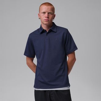 Nike Jordan Mens Jordan Sport Dri-FIT Golf Polo in Blue | HQ8688-451