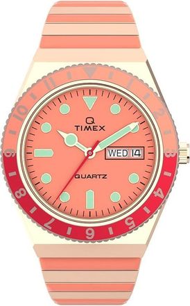 Timex Q Malibu Rose Gold/Pink Two-Tone Ladies Watch