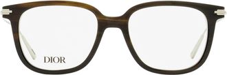 Dior DM50042I Horn and Metal Eyeglasses - Brown
