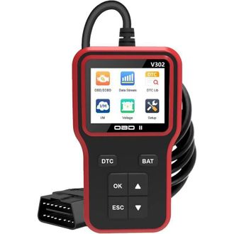 OEM Herramienta De Diagn&oacute;stico Obd2 Para Autom&oacute;viles, Lector De C&oacute;digos Universal V302, Herramienta De Diagn&oacute;stico Obd Multimarca, Herramienta De Diagn&oacute;st