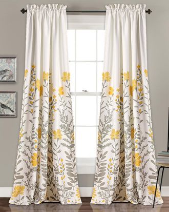 Triangle Home Fashions Aprile Room Darkening Window Curtain