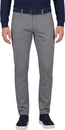 Gardeur broek 5-p grijs slim fit