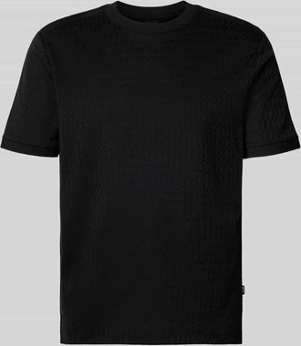 HUGO BOSS Regular Fit T-Shirt aus reiner Baumwolle Modell THOMSON in Black, Gr&ouml;&szlig;e XXXL