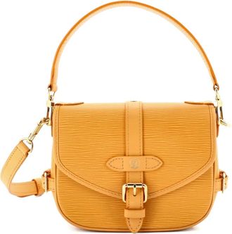 Louis Vuitton Borsa a tracolla Saumur BB in pelle &Eacute;pi - Giallo