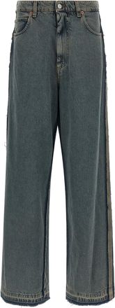 Maison Margiela Panel Jeans Blu-Donna