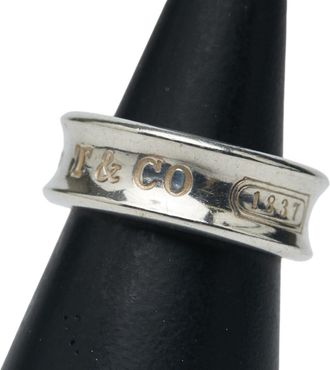 Tiffany & Co. Silver Silver 925 Band Ring (Pre-Owned)