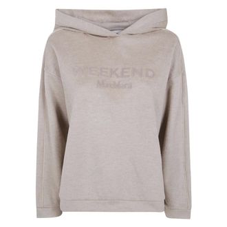Max Mara Sudadera de cuello redondo WKD Vetrino - Sweatshirts & Hoodies - Mujer - Beige - XL