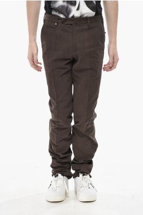 Corneliani Cotton Straight-Fit Trousers size 44